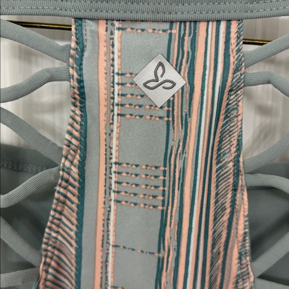 Prana Ardor Dress Agave Samba Green Neutral Athletic Stretch Size Small - Picture 5 of 7